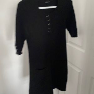 Club Monaco 100% Merino wool mini dress/tunic sweater